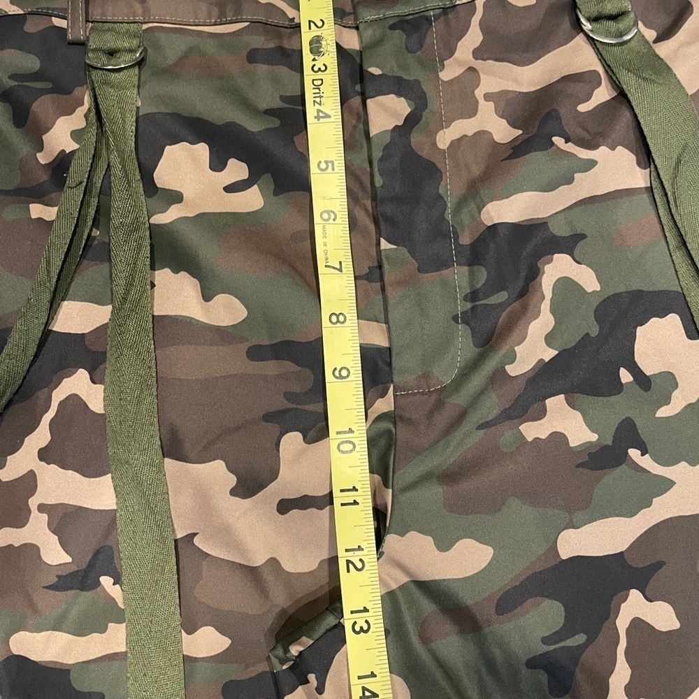 Womens Cargo Camo Pants High Waist Slim Fit Jogger Size XXL - Picture 6 of 12